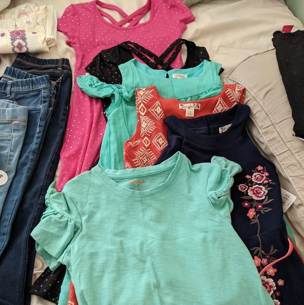 Lot of girls size 10-12 clothes